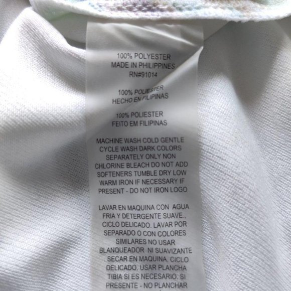 EPNY Placed Diagonal Watercolor Spray Polo - Picture 6 of 7